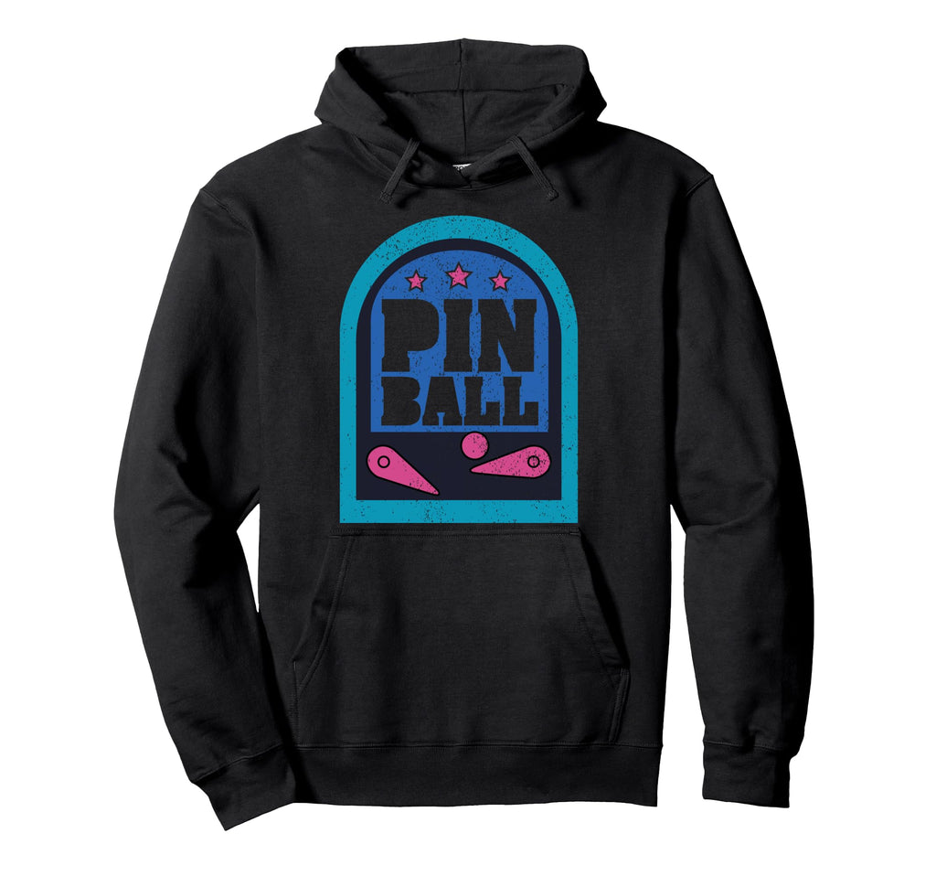 Pinball Funny Pinballer Machine Hoodie - Casual Everyday Wear Men Women - T-Shirt, Sweatshirt, Hoodie