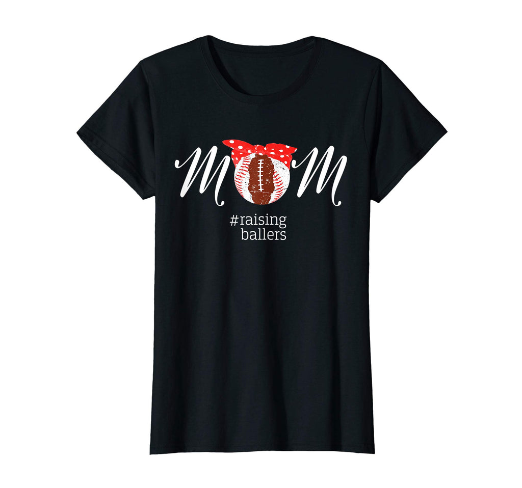 Womens Baseball Mom Shirts Gifts Football T-Shirt - Novelty Apparel Unisex - T-Shirt, Sweatshirt, Hoodie