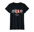 Womens Baseball Mom Shirts Gifts Football T-Shirt - Novelty Apparel Unisex - T-Shirt, Sweatshirt, Hoodie