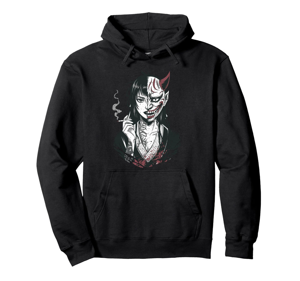 Japanese Horror Anime Manga Y2K Hoodie - Casual Everyday Wear Unisex - T-Shirt, Sweatshirt, Hoodie