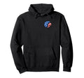 Pocket Us Flag Baseball Ball Sport Hoodie - Streetwear Style Men Women - T-Shirt, Sweatshirt, Hoodie