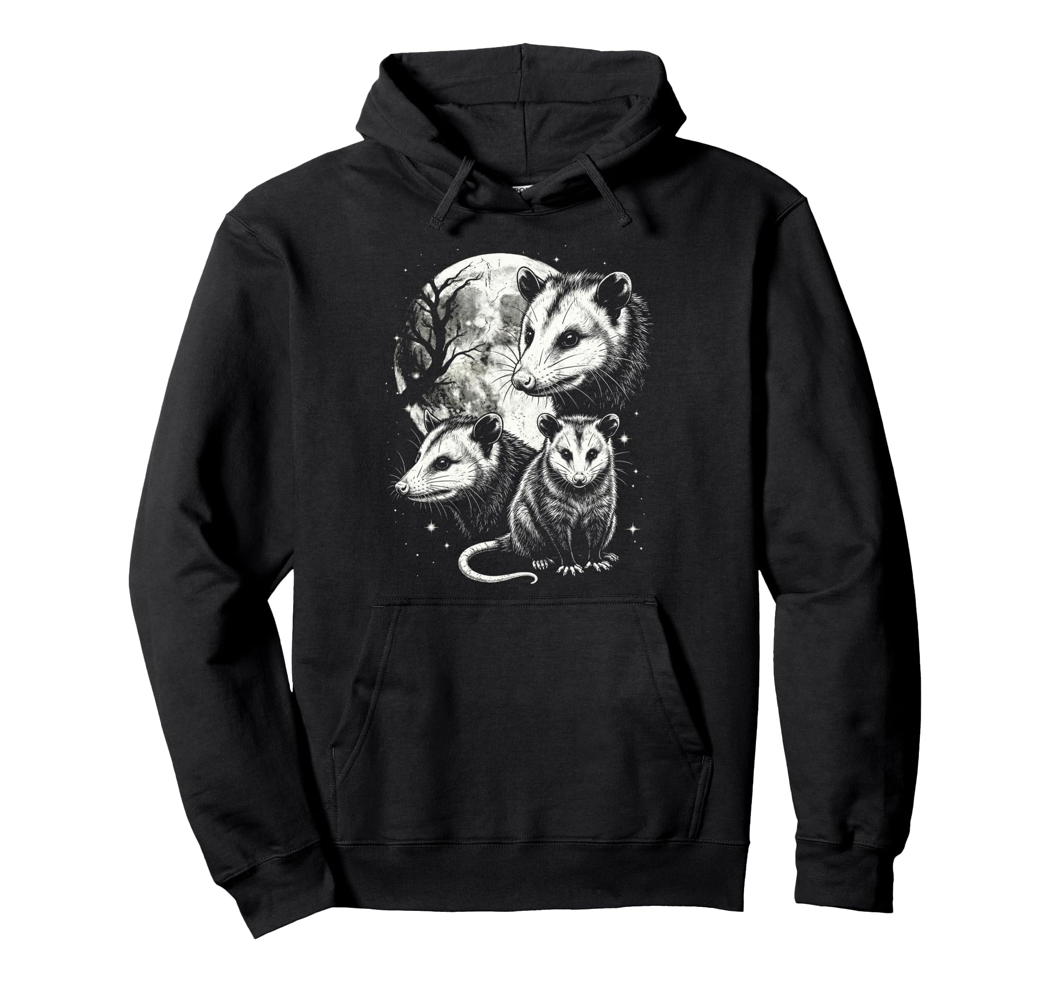 Possum 90S Aesthetic Y2K Opossum Weird Hoodie - Trendy Graphic for Adults - T-Shirt, Sweatshirt, Hoodie