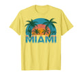 Miami Sunset Florida Palm Tree T-Shirt - Unique Graphic for Adults - T-Shirt, Sweatshirt, Hoodie
