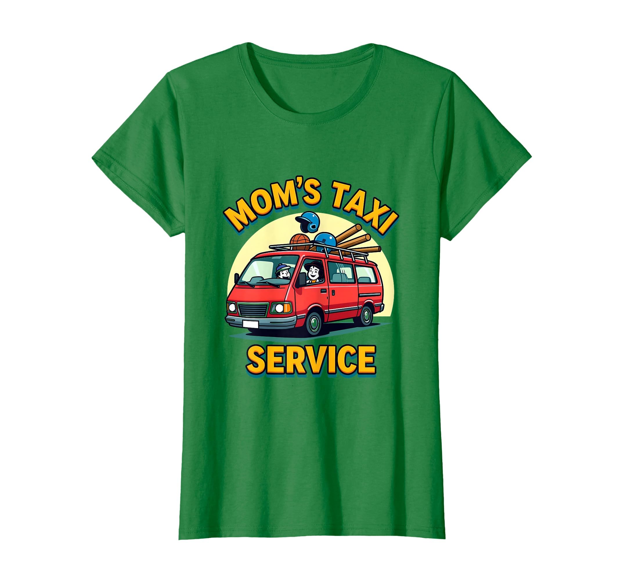 Moms Taxi Service Funny Baseball Mom T-Shirt - Aesthetic Graphic for Adults - T-Shirt, Sweatshirt, Hoodie