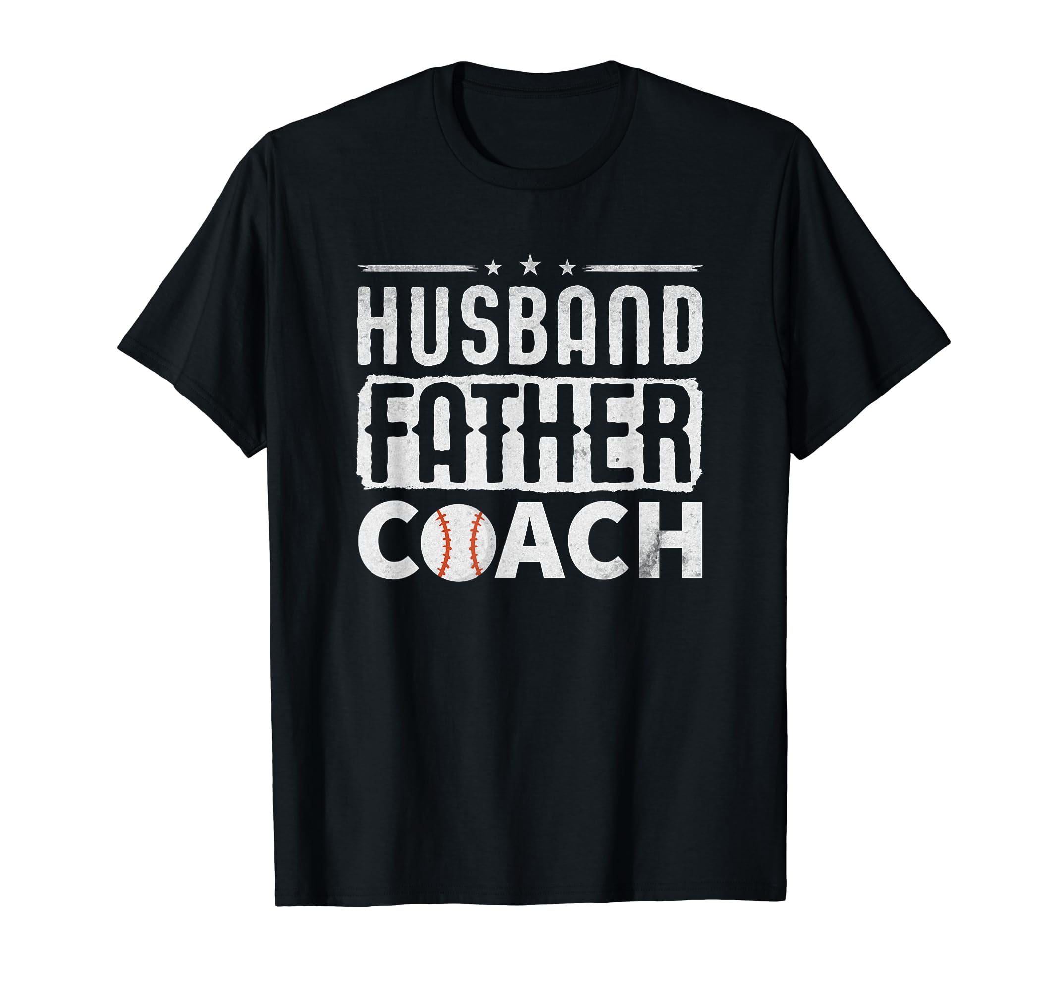 Husband Father Coach Fathers Day T-Shirt - Custom Art Print for Adults - T-Shirt, Sweatshirt, Hoodie