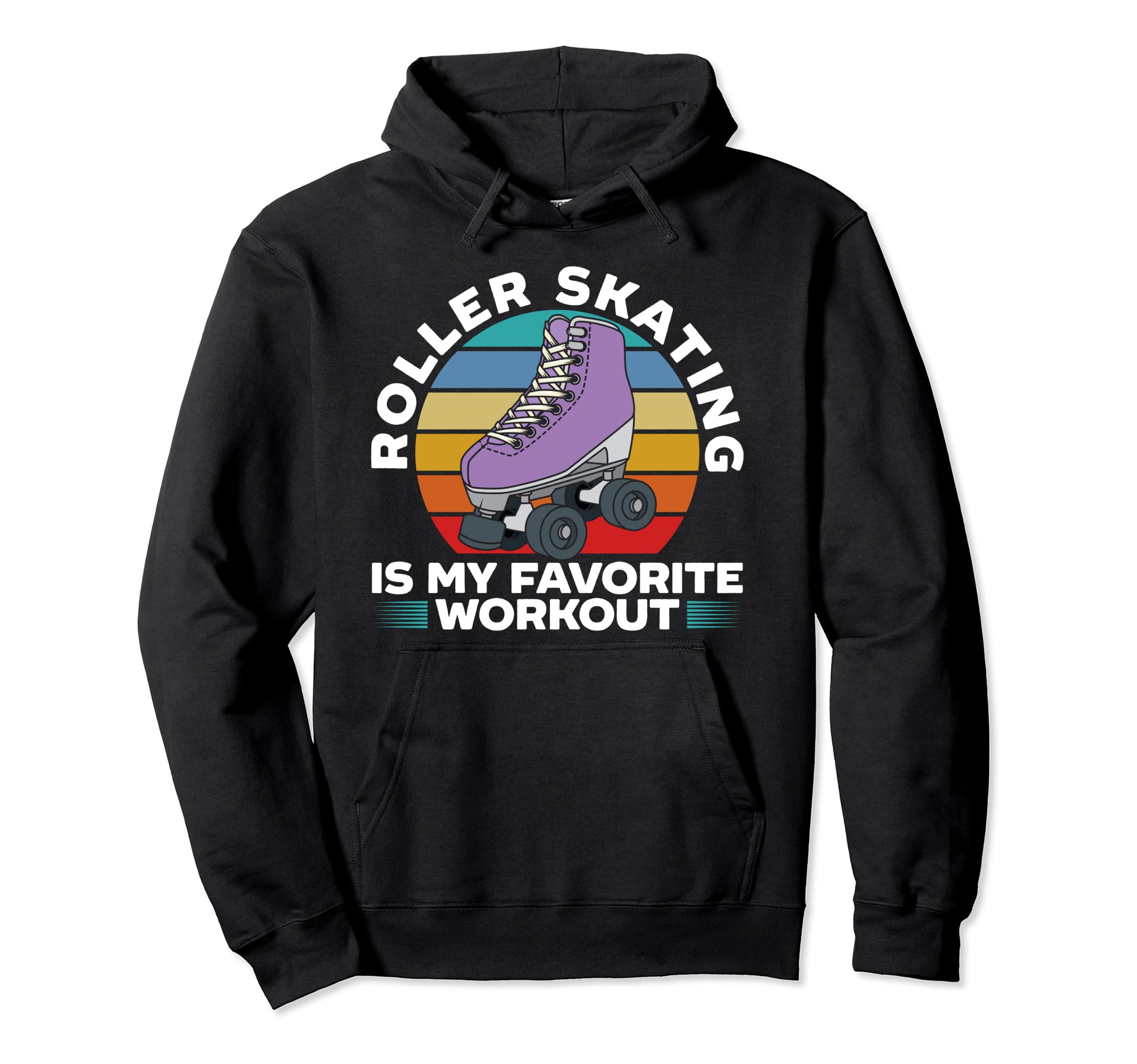 Roller Skating Roller Skater Hoodie - Casual Everyday Wear Unisex - T-Shirt, Sweatshirt, Hoodie