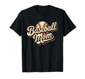 Baseball Mom Funny Sports Support Mother T-Shirt - Graphic Print Unisex - T-Shirt, Sweatshirt, Hoodie