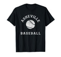 Asheville Baseball Distressed T-Shirt - Fun Novelty Design Men Women - T-Shirt, Sweatshirt, Hoodie