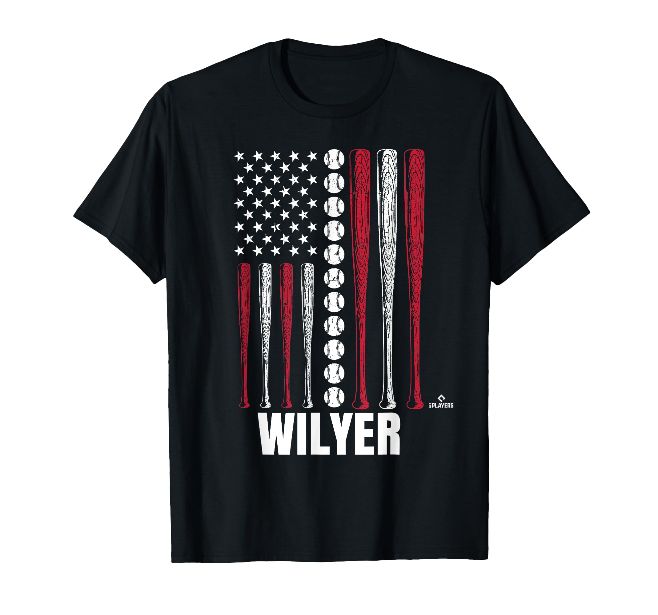 Baseball American Flag Wilyer Abreu T-Shirt - Casual Everyday Wear Unisex - T-Shirt, Sweatshirt, Hoodie