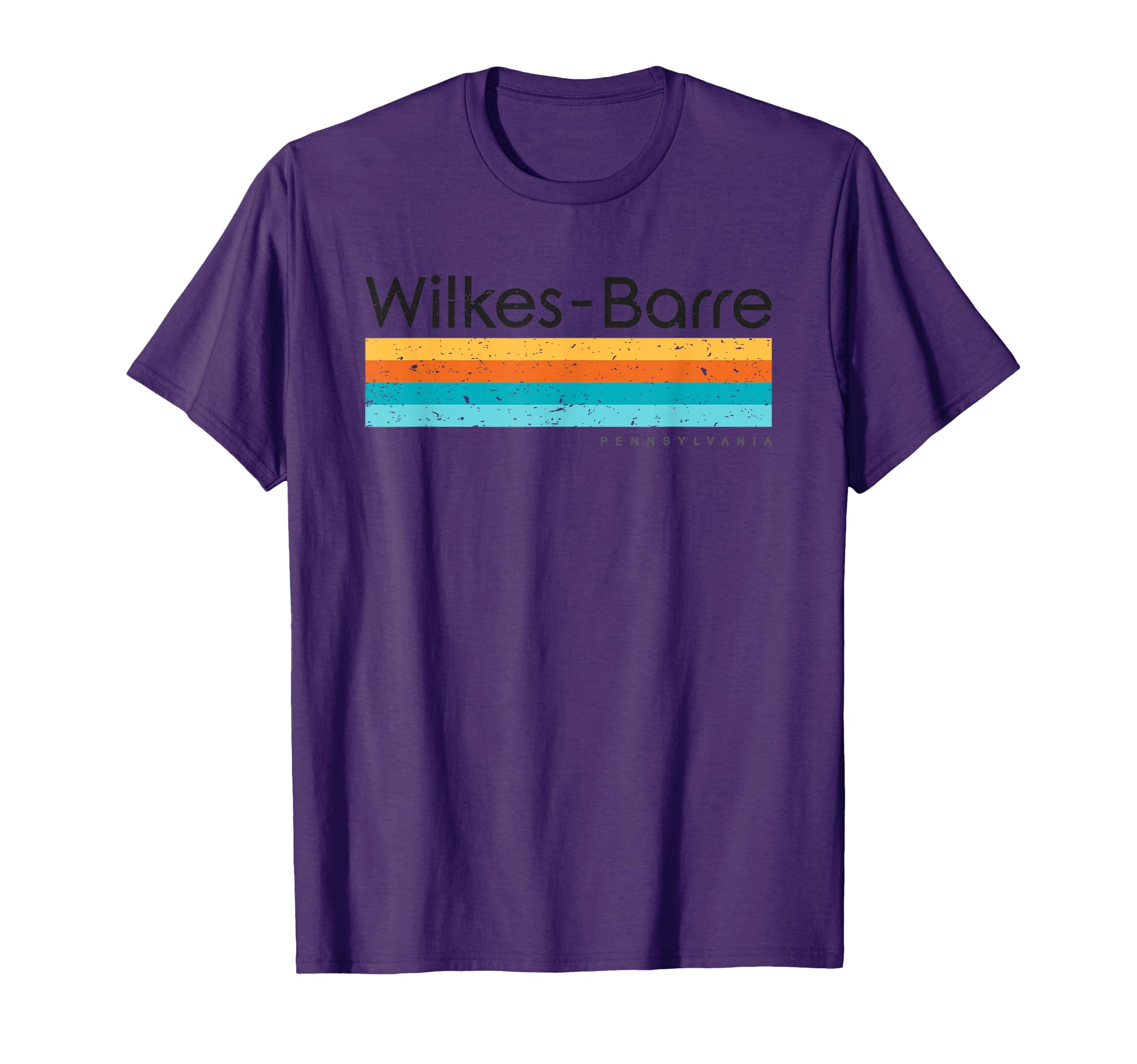 Wilkes Barre Pennsylvania Pa T-Shirt - Custom Art Print for Adults - T-Shirt, Sweatshirt, Hoodie