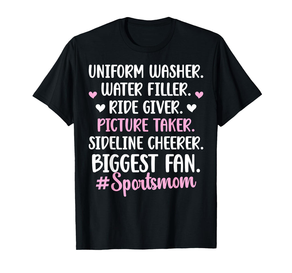 Sports Mom Definition Sports Mama Sports T-Shirt - Custom Art Print Unisex - T-Shirt, Sweatshirt, Hoodie