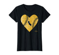 Oakland Baseball Heart T-Shirt - Unique Graphic Men Women - T-Shirt, Sweatshirt, Hoodie