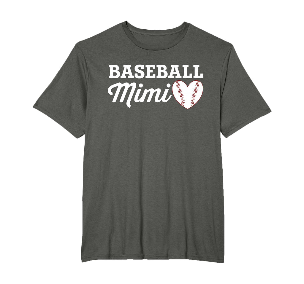 Baseball Mimi Love Heart Baseball Sports T-Shirt - Unique Graphic Men Women - T-Shirt, Sweatshirt, Hoodie