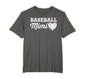 Baseball Mimi Love Heart Baseball Sports T-Shirt - Unique Graphic Men Women - T-Shirt, Sweatshirt, Hoodie