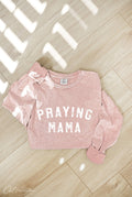 Praying Mama Mineral Washed Graphic - Adult & Kids T-Shirts, Sweatshirts & Hoodies apparel design preview 1