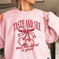 Cherries the Lord Is Christian Gildan Brand - Adult & Kids T-Shirts, Sweatshirts & Hoodies apparel design preview 1