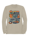 Roadtrip USA Vintage Route 66 Road Trip Women's - Adult & Kids T-Shirts, Sweatshirts & Hoodies apparel design preview 1