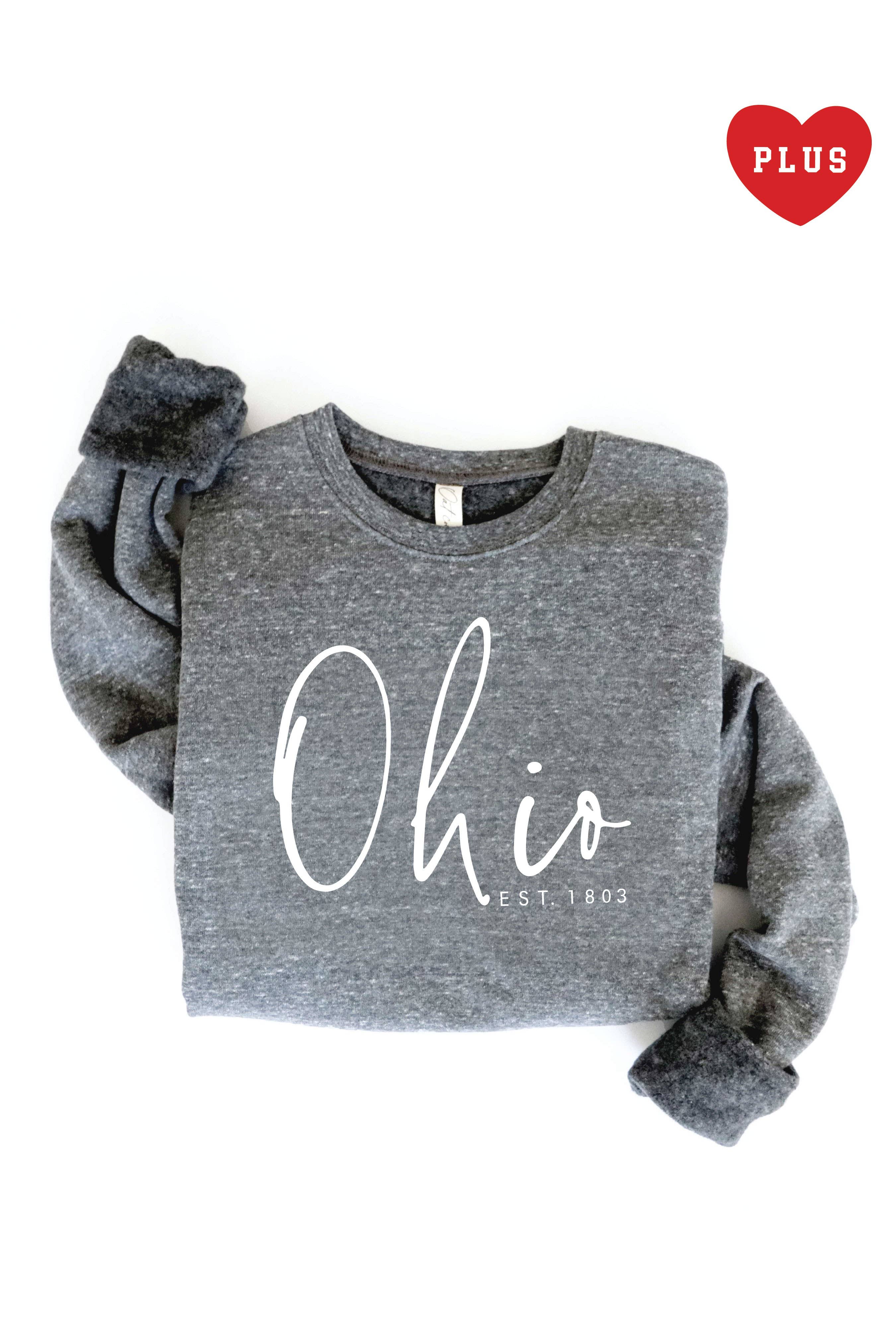 Ohio Est.1803 Plus Graphic - Adult & Kids T-Shirts, Sweatshirts & Hoodies apparel design preview 1