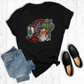 Santa Wagon Wheel - Adult & Kids T-Shirts, Sweatshirts & Hoodies apparel design preview 1