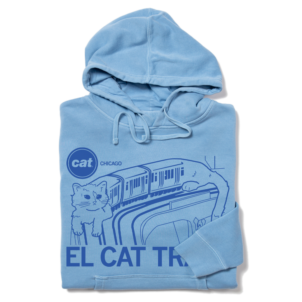 El Cat Train - Adult & Kids T-Shirts, Sweatshirts & Hoodies apparel design preview 1