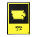 Iowa City, Outline Postcard - Adult & Kids T-Shirts, Sweatshirts & Hoodies apparel design preview 1
