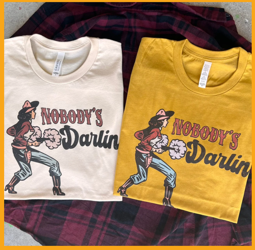 Nobody's Darlin - Adult & Kids T-Shirts, Sweatshirts & Hoodies apparel design preview 1