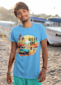 Bigfoot Pogue Life (Blue) - Adult & Kids T-Shirts, Sweatshirts & Hoodies apparel design preview 1