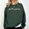 Overthinker Positivity Sarcastic, Mom Pastel - Adult & Kids T-Shirts, Sweatshirts & Hoodies apparel design preview 1