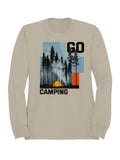 Explore Nature: Go Camping Design Men's - Adult & Kids T-Shirts, Sweatshirts & Hoodies apparel design preview 1