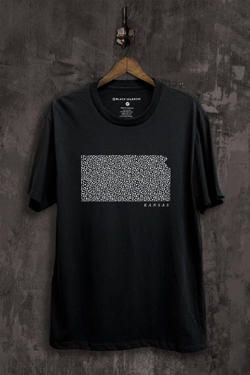 Kansas Map Graphic Top - Adult & Kids T-Shirts, Sweatshirts & Hoodies apparel design preview 1