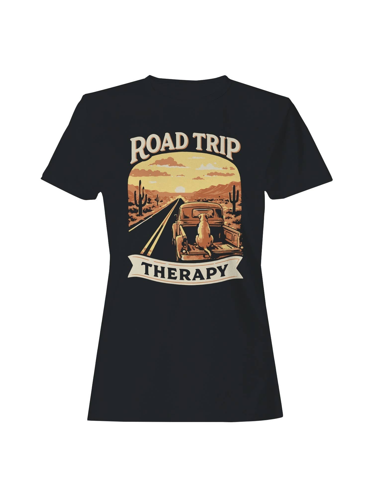 Roadtrip USA Therapy Desert Escape Women's - Adult & Kids T-Shirts, Sweatshirts & Hoodies apparel design preview 1