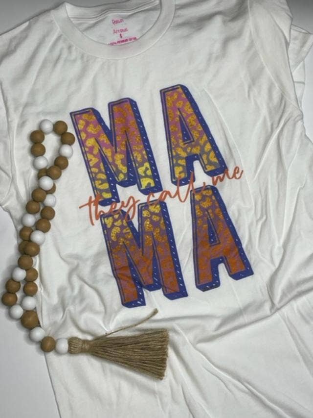 They Call Me Mama - Adult & Kids T-Shirts, Sweatshirts & Hoodies apparel design preview 1
