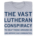 Vast Lutheran Conspiracy - Adult & Kids T-Shirts, Sweatshirts & Hoodies apparel design preview 1
