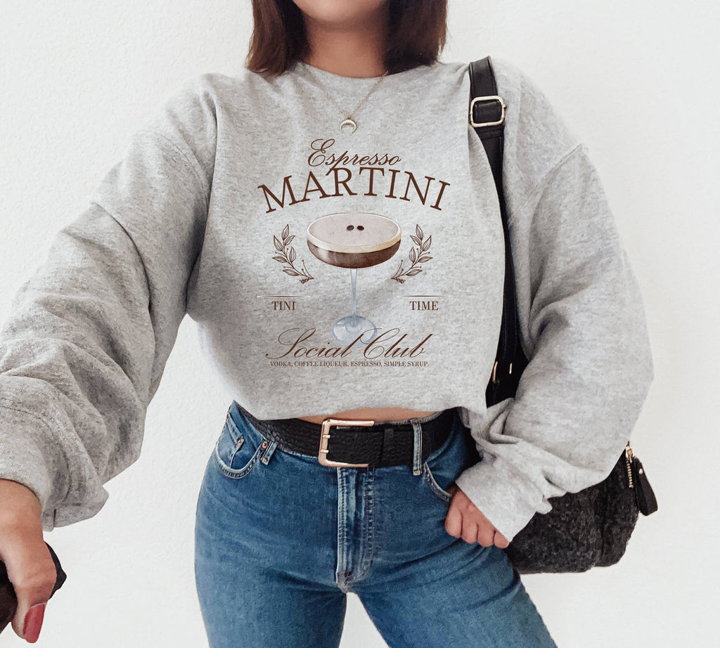 Espresso Martini, Screen Print Transfer, Only - Adult & Kids T-Shirts, Sweatshirts & Hoodies apparel design preview 1