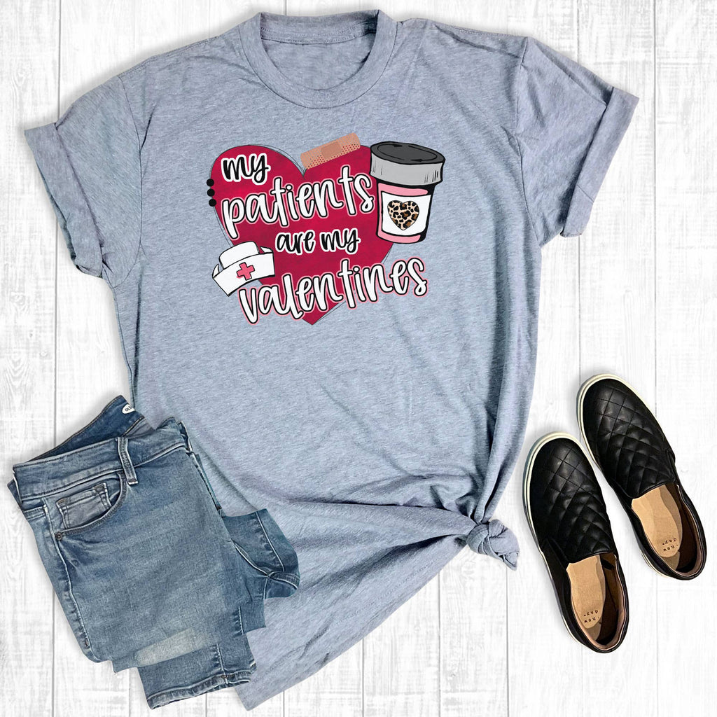 My Patients Are Valentines - Adult & Kids T-Shirts, Sweatshirts & Hoodies apparel design preview 1