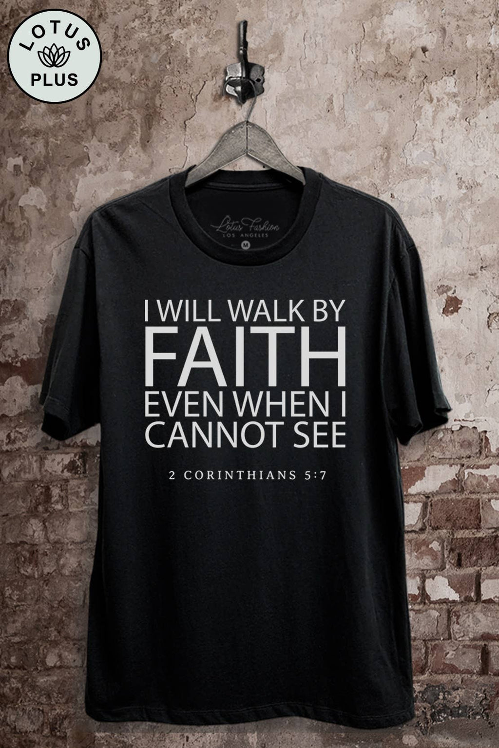 I Will Walk By Faith Graphic Top - Adult & Kids T-Shirts, Sweatshirts & Hoodies apparel design preview 1