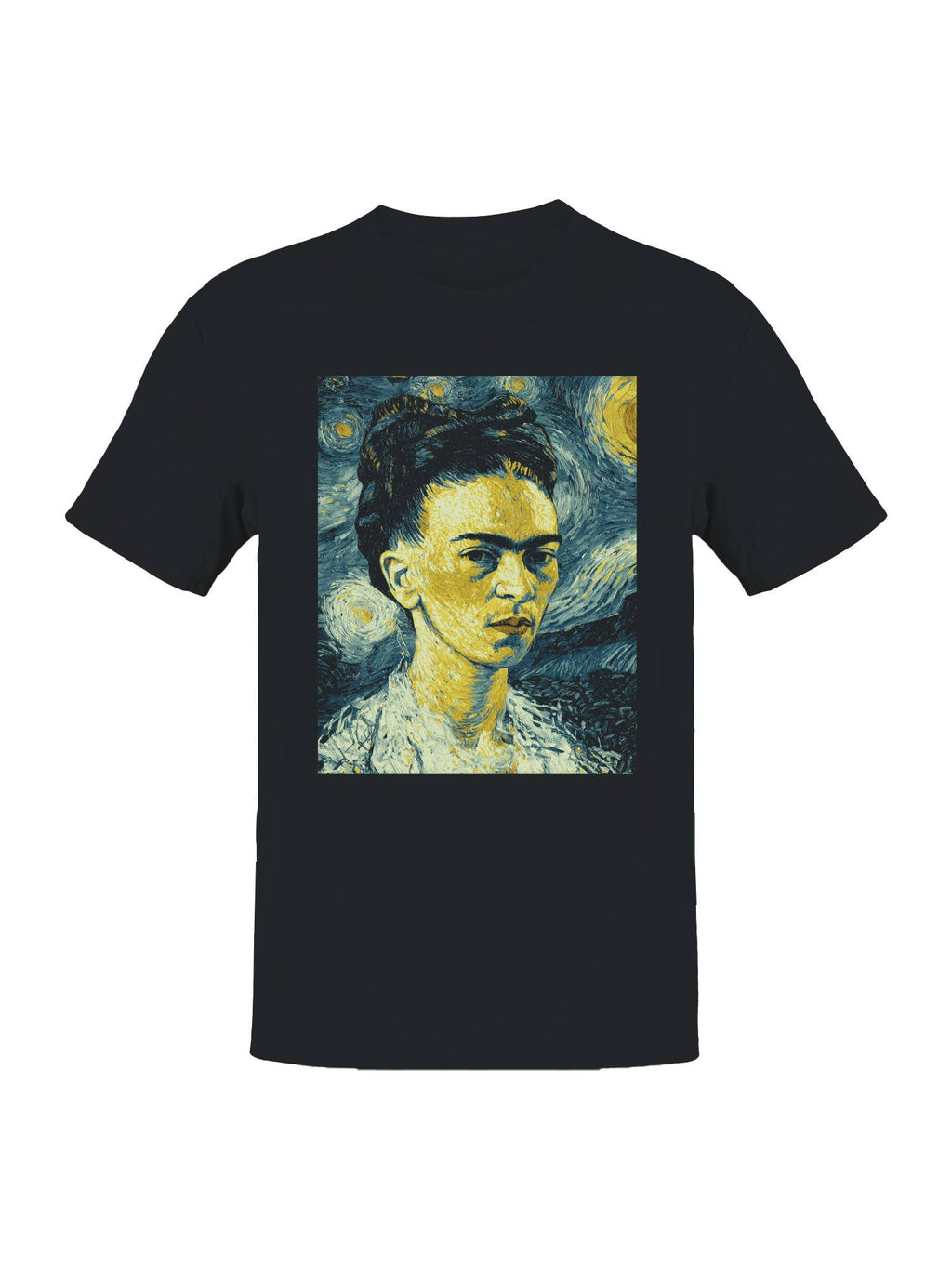Starry Night Inspired Portrait Art Men's - Adult & Kids T-Shirts, Sweatshirts & Hoodies apparel design preview 1