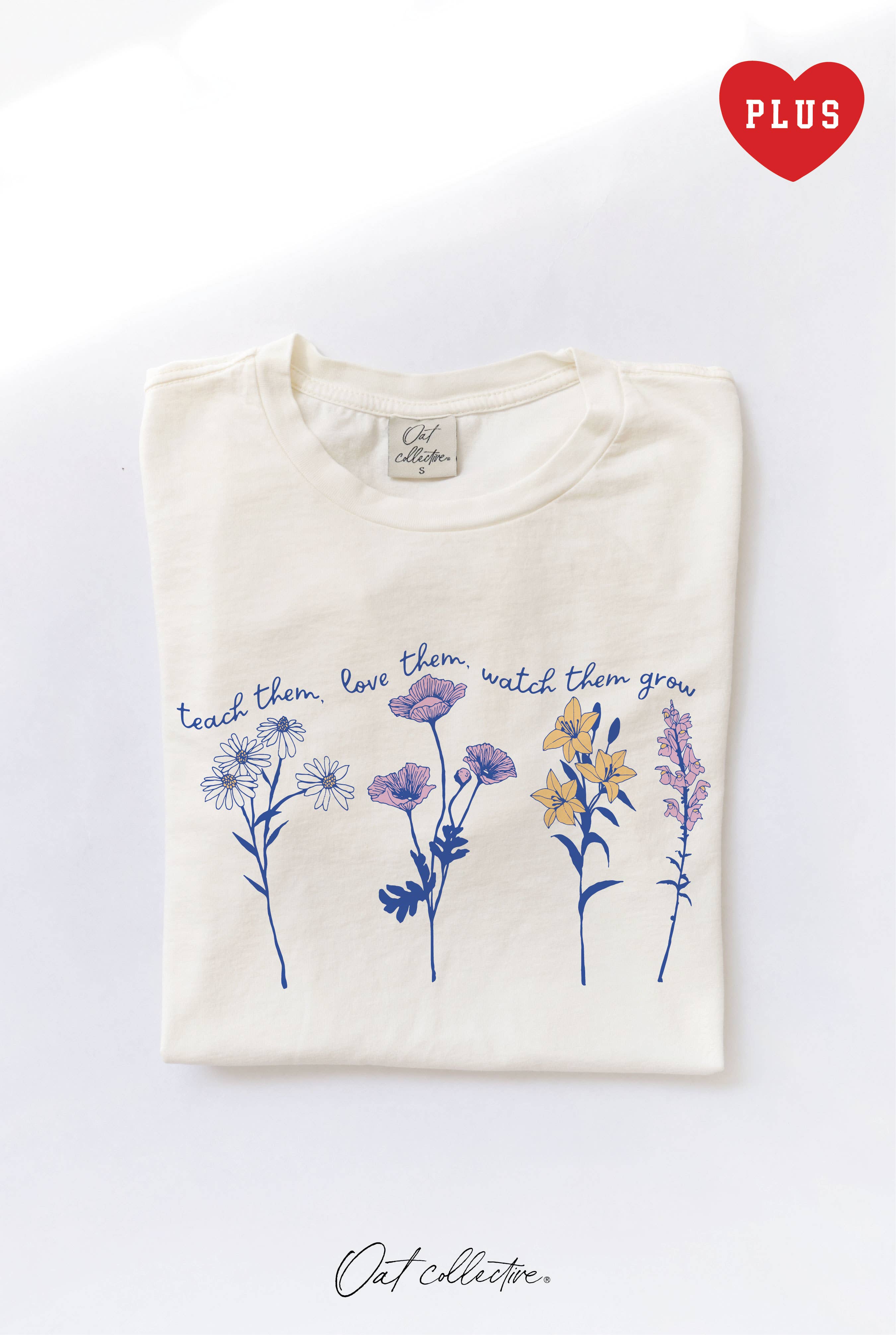 Love Them, Teach Plus Mineral Graphic Top - Adult & Kids T-Shirts, Sweatshirts & Hoodies apparel design preview 1