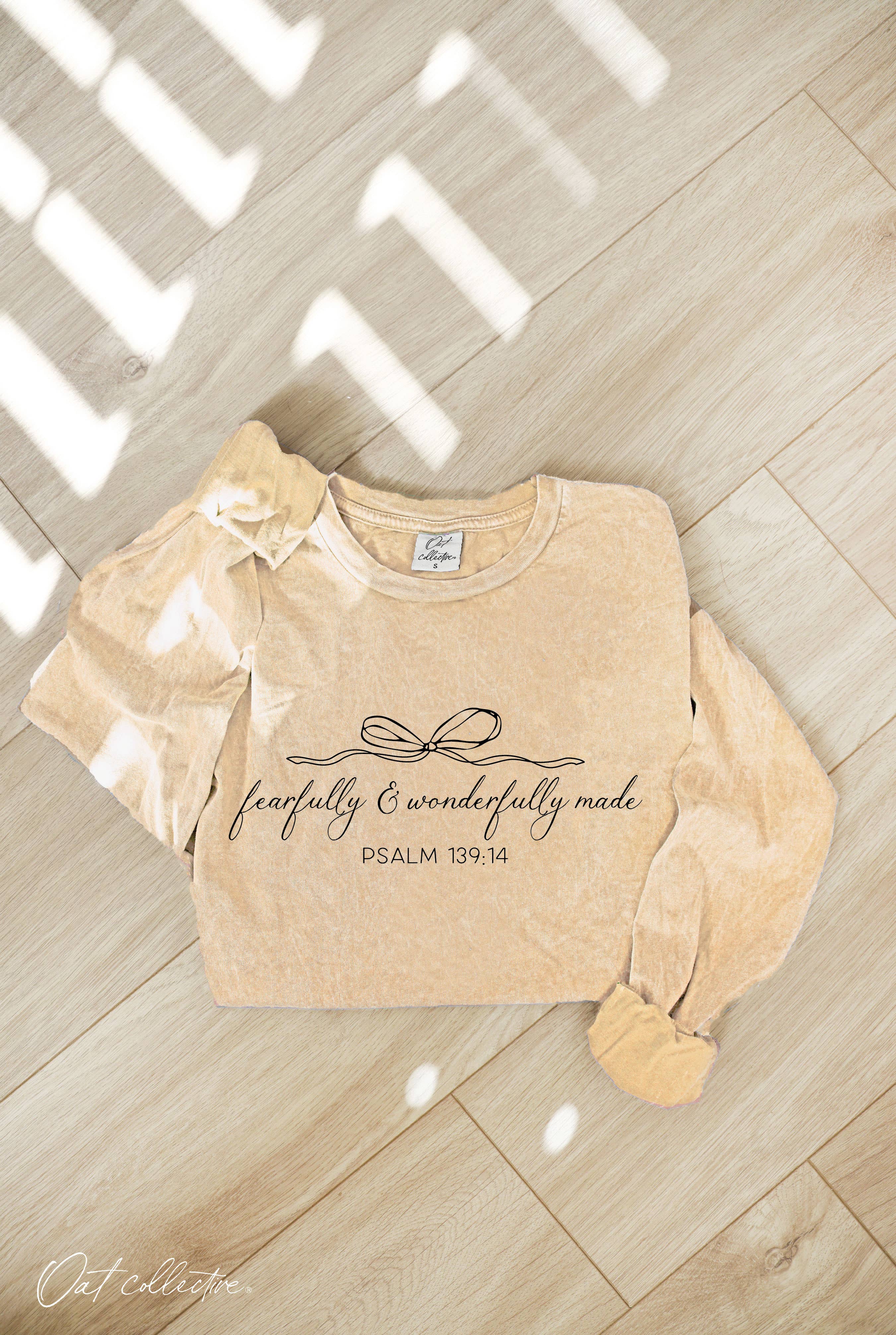 Fearfully Mineral Washed Graphic - Adult & Kids T-Shirts, Sweatshirts & Hoodies apparel design preview 1