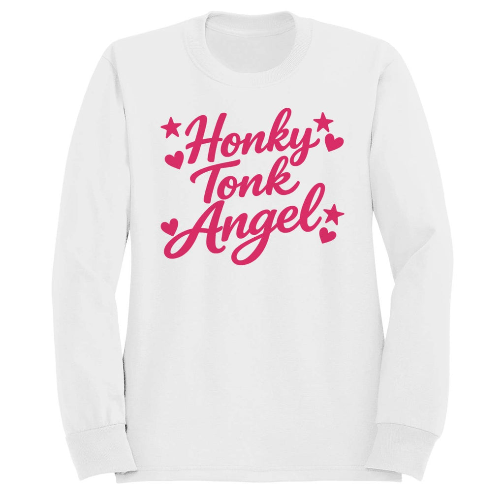 Honky Country Angel Women's White - Adult & Kids T-Shirts, Sweatshirts & Hoodies apparel design preview 1