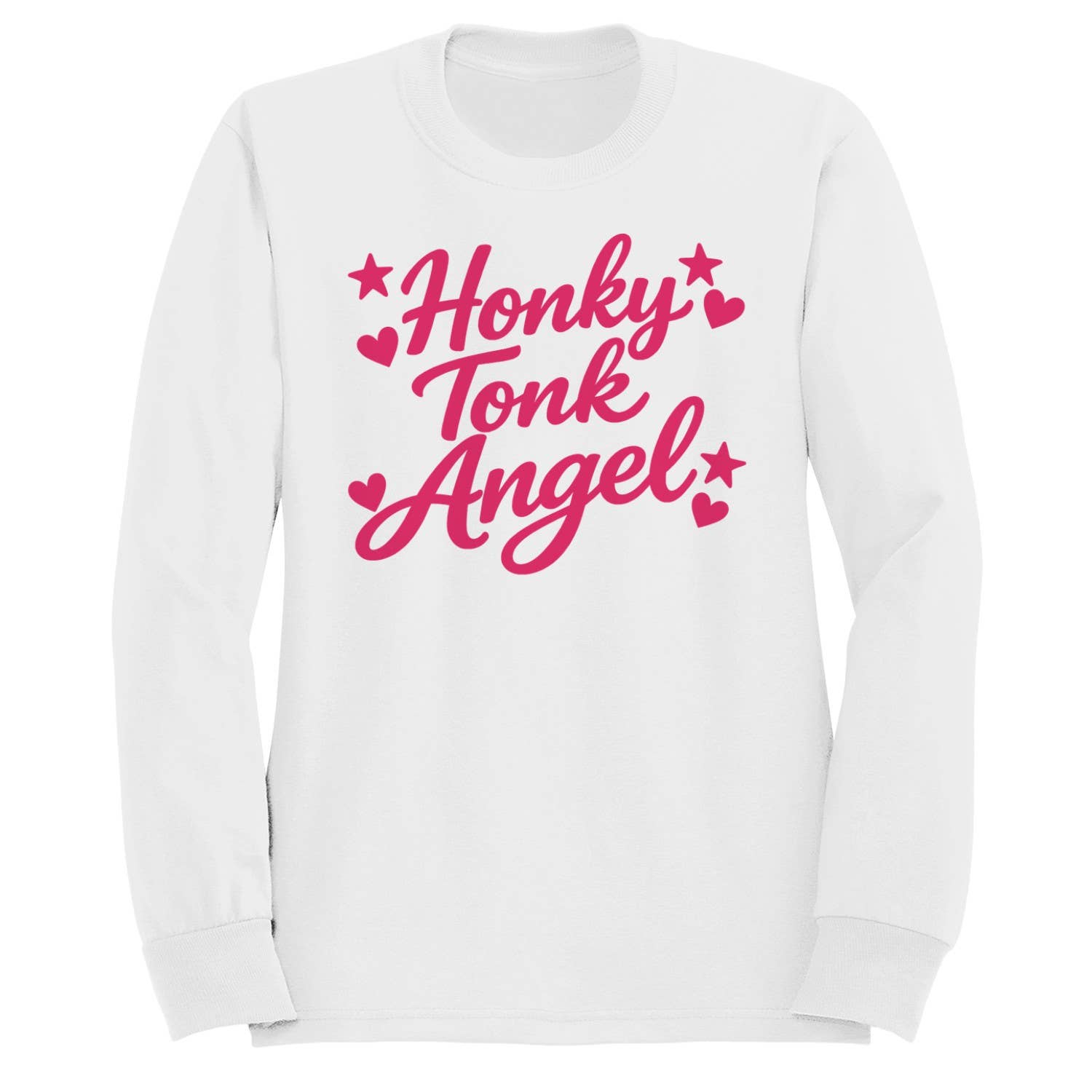 Honky Country Angel Women's White - Adult & Kids T-Shirts, Sweatshirts & Hoodies apparel design preview 1