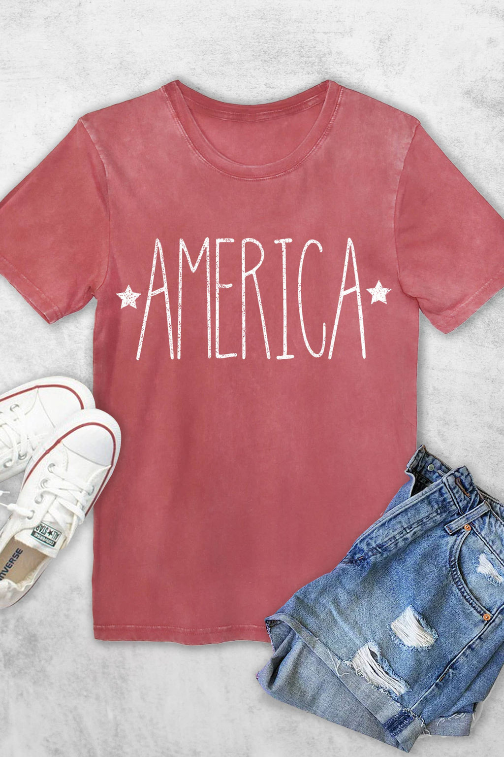 America Stars Women's Vintage Graphic - Adult & Kids T-Shirts, Sweatshirts & Hoodies apparel design preview 1