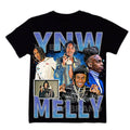 Ynw Melly Vintage Bootleg Ready To Print Football T - Adult & Kids T-Shirts, Sweatshirts & Hoodies apparel design preview 1