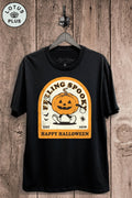 Feeling Spooky Happy Halloween Graphic Top - Adult & Kids T-Shirts, Sweatshirts & Hoodies apparel design preview 1