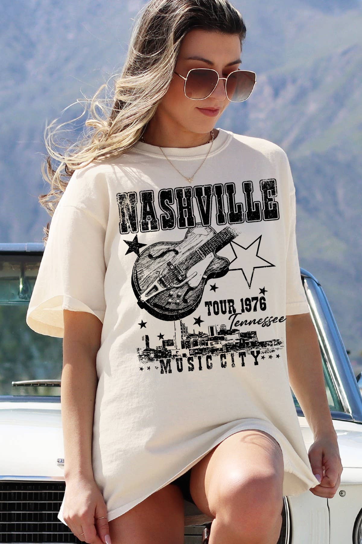 Nashville Oversize Unisex Top - Adult & Kids T-Shirts, Sweatshirts & Hoodies apparel design preview 1