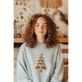 Leopard Christmas Tree Graphic - Adult & Kids T-Shirts, Sweatshirts & Hoodies apparel design preview 1