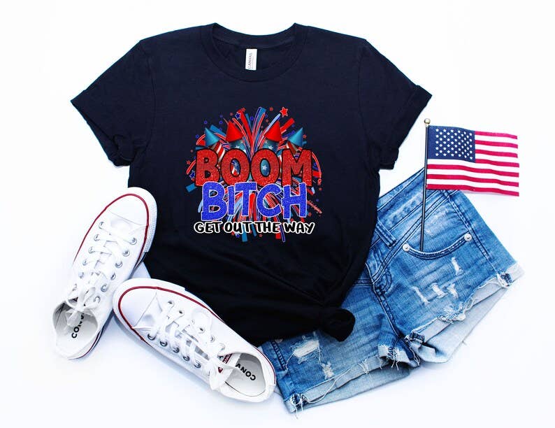Fireworks 4th of July - Adult & Kids T-Shirts, Sweatshirts & Hoodies apparel design preview 1