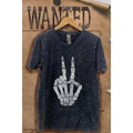 Skull Hand Mineral Wash Vintage Graphic - Adult & Kids T-Shirts, Sweatshirts & Hoodies apparel design preview 1