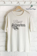 Classy Cowgirl- Hand Drawn Design (Oversized - Adult & Kids T-Shirts, Sweatshirts & Hoodies apparel design preview 1