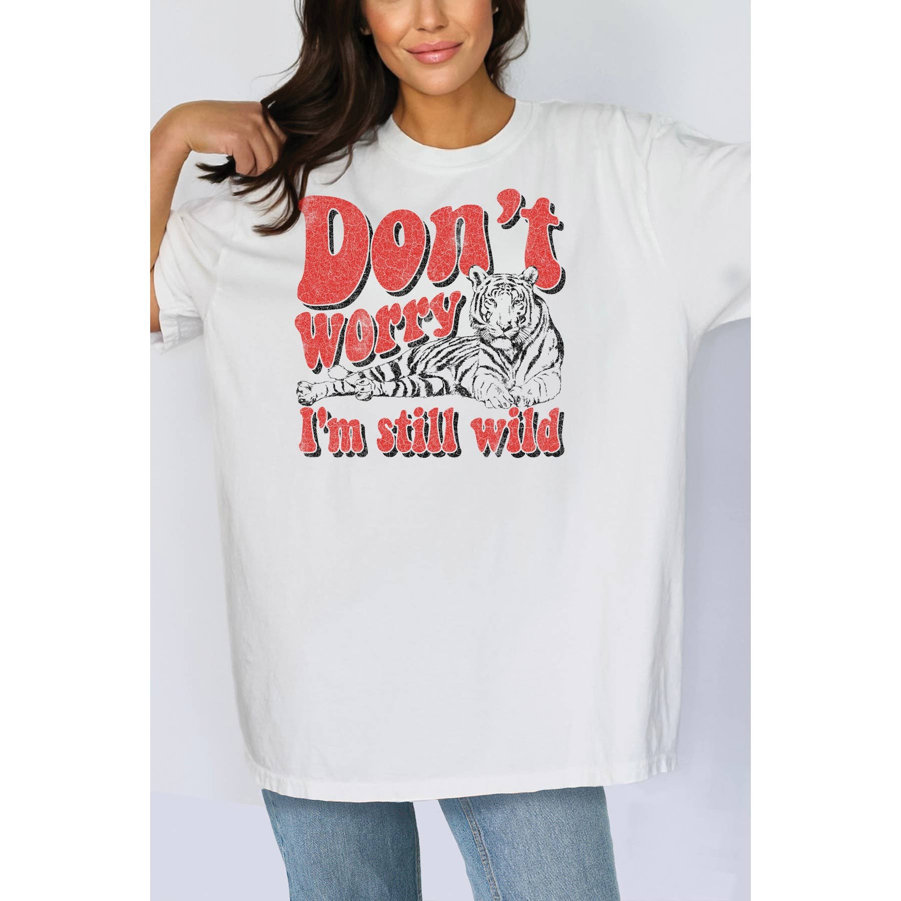Unisex Oversized I Am Still Wild - Adult & Kids T-Shirts, Sweatshirts & Hoodies apparel design preview 1
